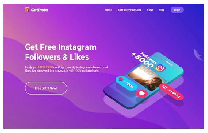 GetInsta - Applications to Gain More Followers on Instagram