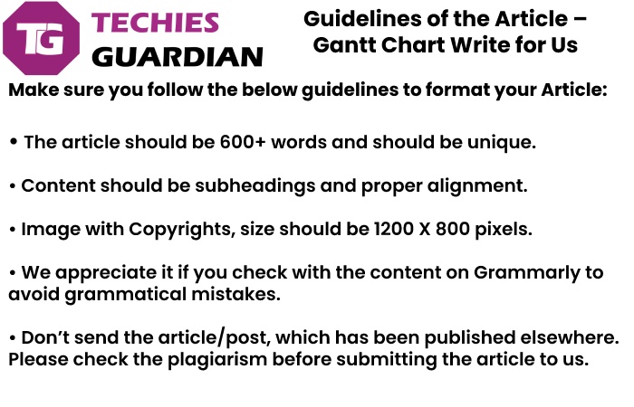 guidelines for the article techies guardian