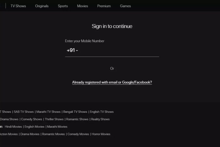 sonyliv.com device_activate
