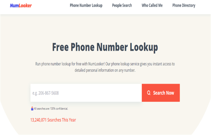 2. NumLooker - A Good Online Search Engine