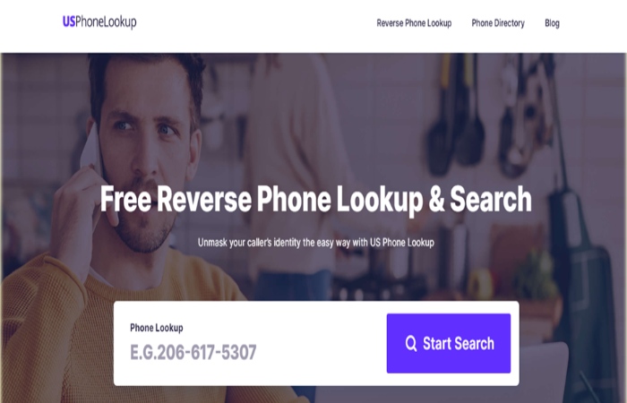 1. US Phone Lookup - Advanced And Best One Option