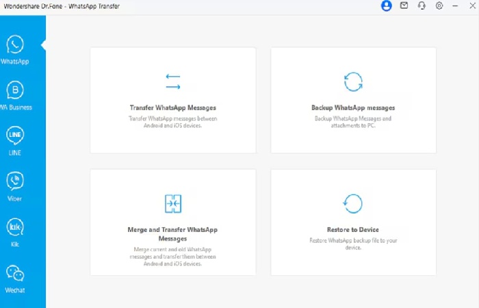 Launch the WhatsApp Transfer Function
