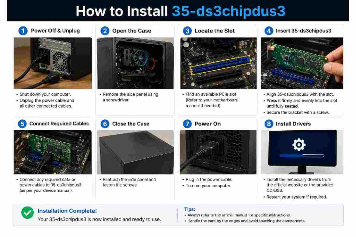 how to install 35-ds3chipdus3_