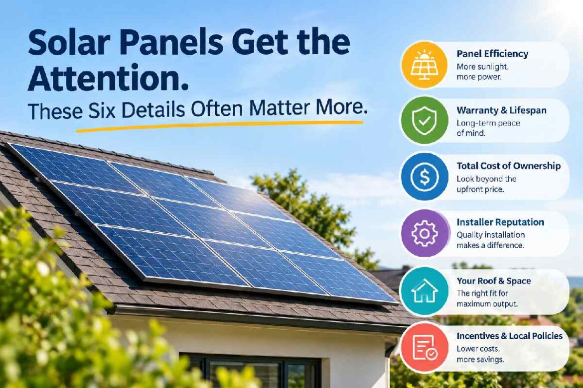 solar panels get the attention
